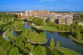 Addison business district and entertainment area